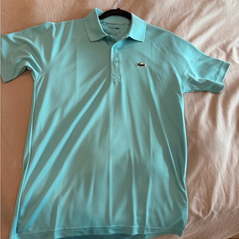 Lacoste Men's Light Blue Polo Shirt